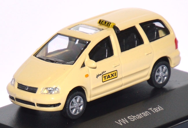 VW Sharan Taxi hellelfenbein