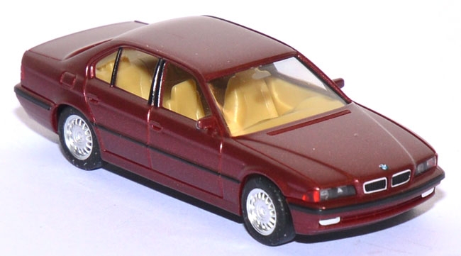 BMW 735i (E32) Limousine rotmetallic