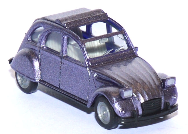 Citroen 2 CV 6 Ente offen violettmetallic