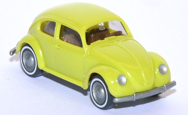 VW Käfer 1200 Brezel neongelb