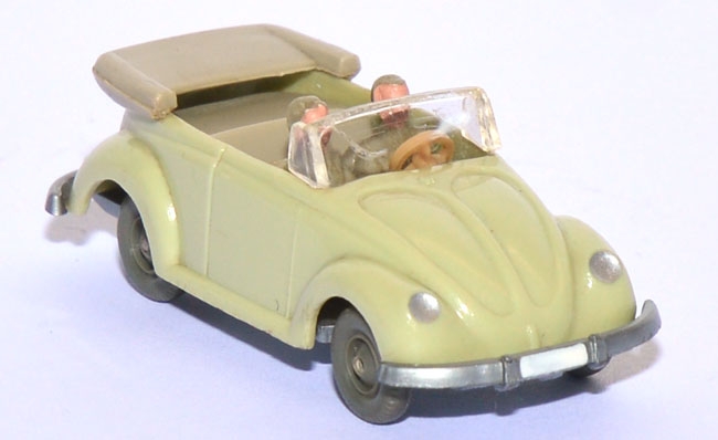 VW Käfer Cabriolet  hellgrünbeige / hellgelbgrau