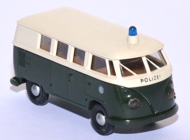 VW T1 Bus Polizei Bayern dunkelgrün