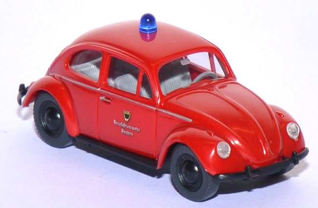 VW Käfer 1200 Berufsfeuerwehr Aachen rot