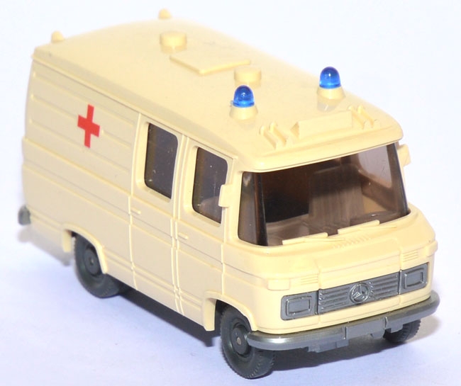 Mercedes-​​​​​Benz L 406 RTW Rotes Kreuz creme