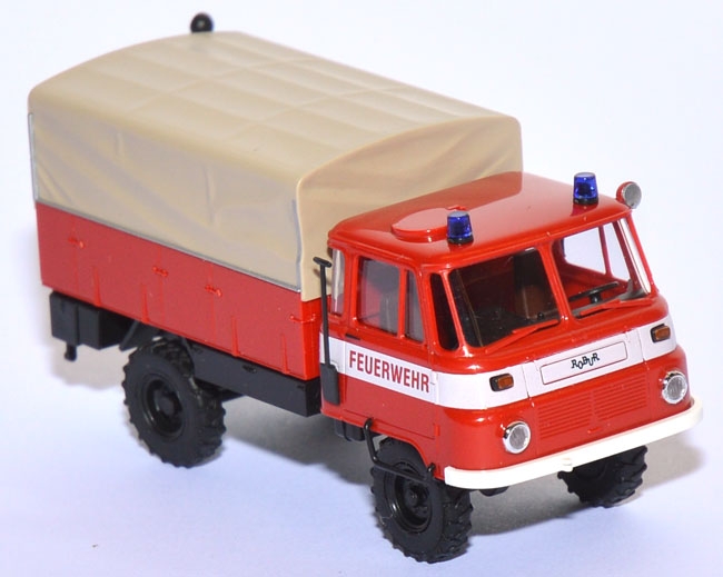 Robur LO 2002 A LKW Feuerwehr rot 50207