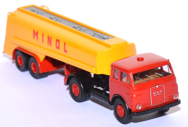 MAN 10.212 Pausbacke Tanksattelzug Minol