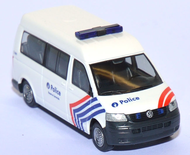 VW T5 Bus Police Polizei Belgien