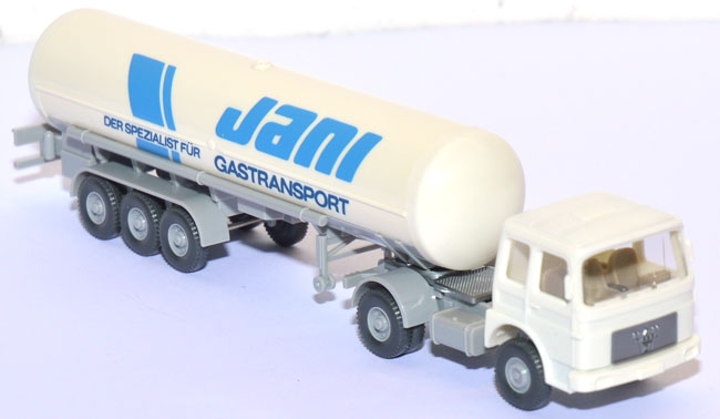 MAN 19.230 Flüssiggassattelzug Jani weiß