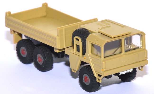 MAN 453 6x6 7t Pritschenkipper beige