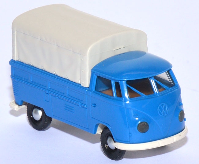 VW T1 Pritsche mit Plane blau