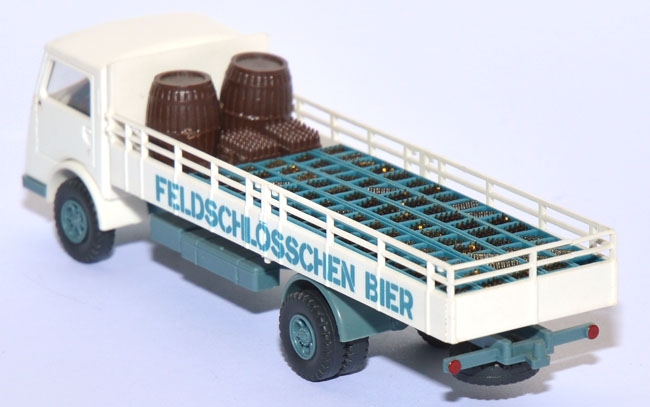 Saurer 5 C-H Getränkepritschen-​LKW Feldschlösschen