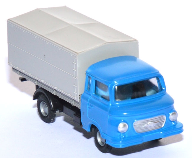 Barkas B 1000 Pritsche blau