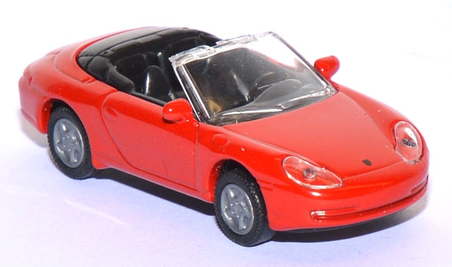 Porsche 911 Carrera Cabrio offen rot