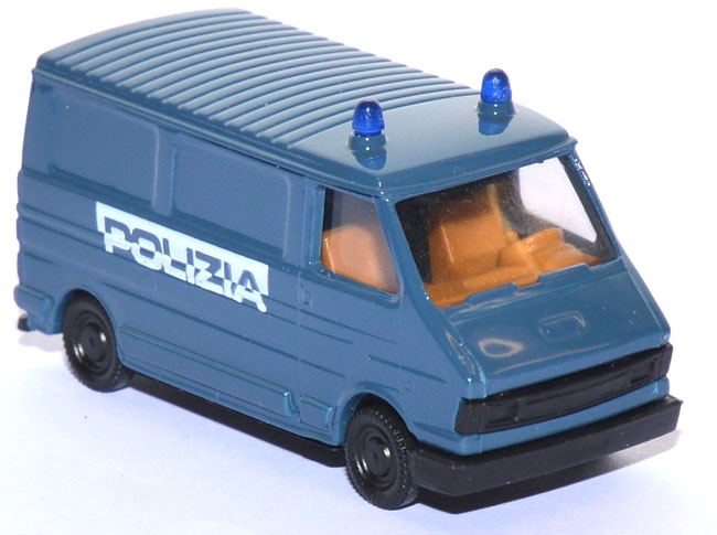 Fiat 242 Kasten Polizia Polizei Italien blau