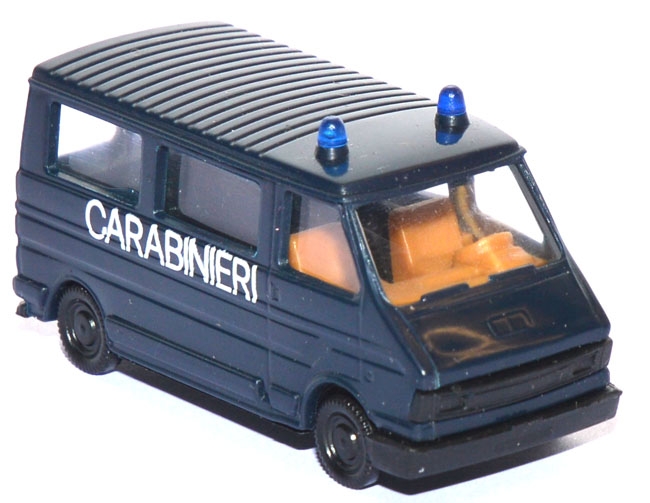 Fiat 242 Bus Carabinieri Polizei Italien blau