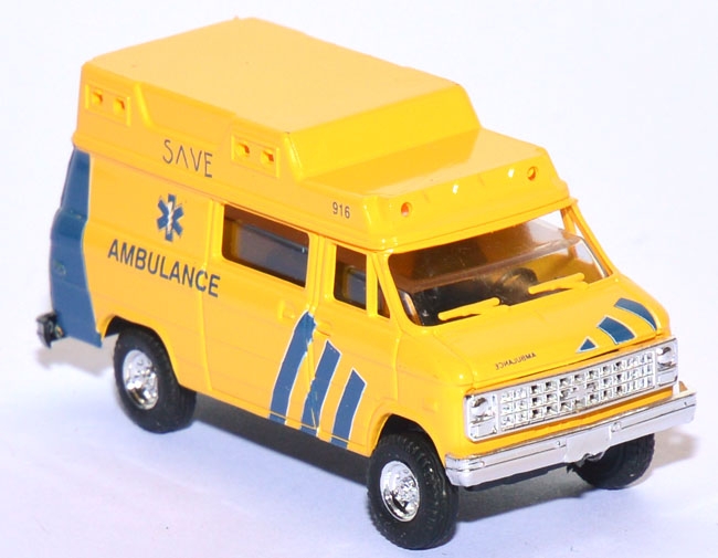 Chevrolet Van Cab Save Ambulance