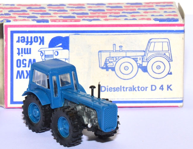 Dieseltraktor D4K blau