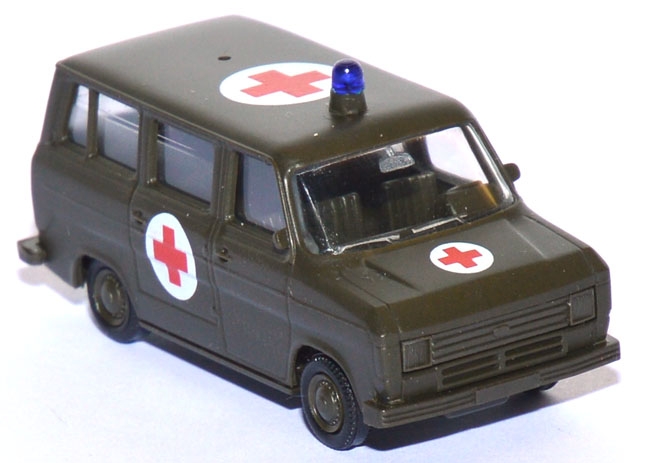 Ford Transit MK2 Bus Rotes Kreuz Militär