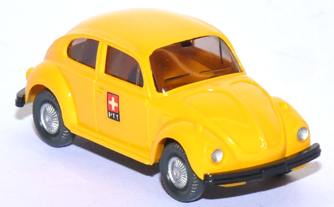 VW Käfer 1303 PTT Post Schweiz gelb