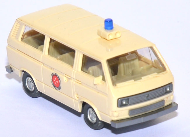 VW T3 Bus Einsatzwagen Johanniter creme