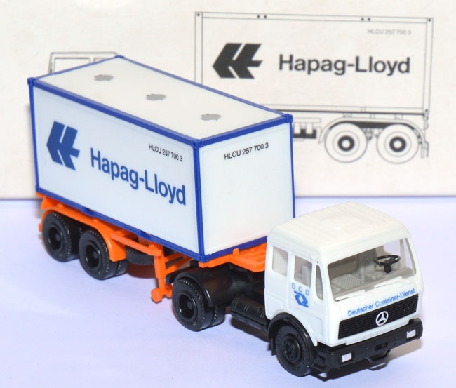 Mercedes-Benz NG 1628 Containersattelzug 20 ft DCD - Hapag-Lloyd