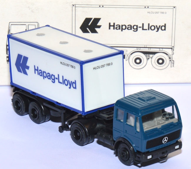 Mercedes-​​Benz NG 1628 Containersattelzug 20 ft Hapag-​​Lloyd