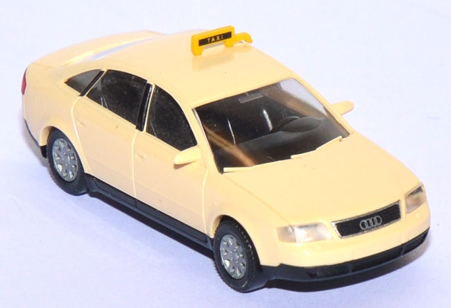 Audi A6 Taxi hellelfenbein