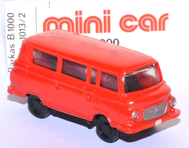 Barkas B 1000 Kleinbus rot