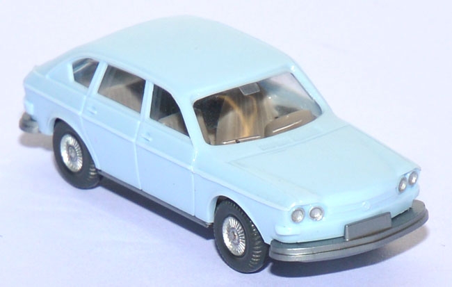 VW 411 Limousine weißblau