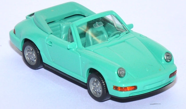 Porsche Carrera 4 Cabriolet leuchtgrün