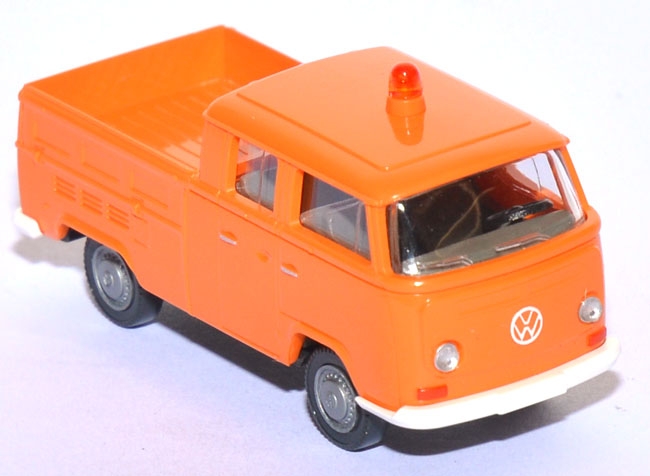 VW T2 Pritsche Doka Kommunal pastellorange