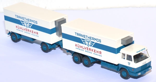 Hanomag-Henschel Kühlkoffer-Lastzug Transthermos