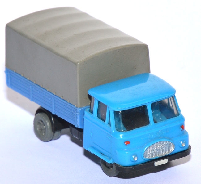 Robur LO 2500 Pritschen-​LKW blau