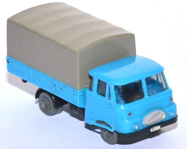 Robur LO 2500 Pritschen-​​LKW blau