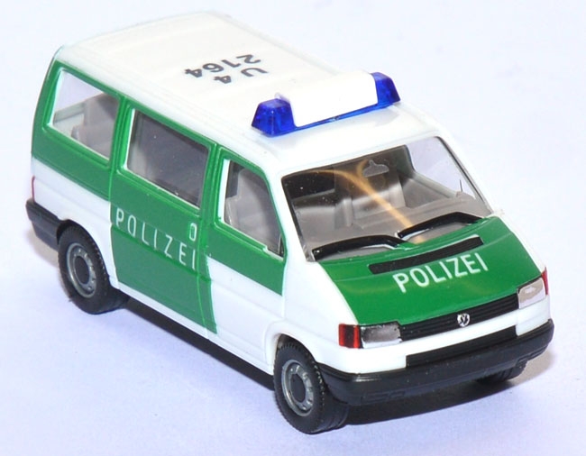 VW T4 Caravelle Bus Polizei grün
