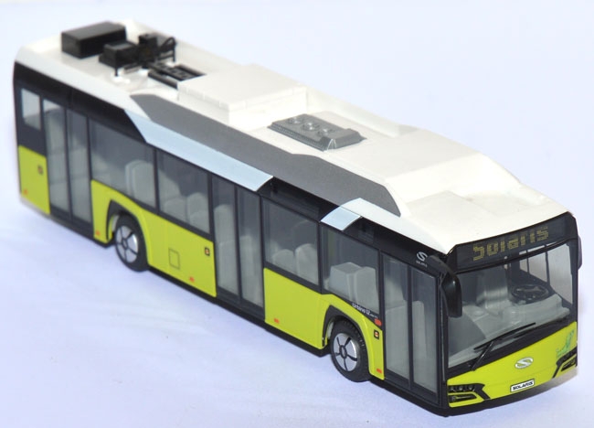 Solaris Urbino 12 14 electric Elektro-Stadtbus grün