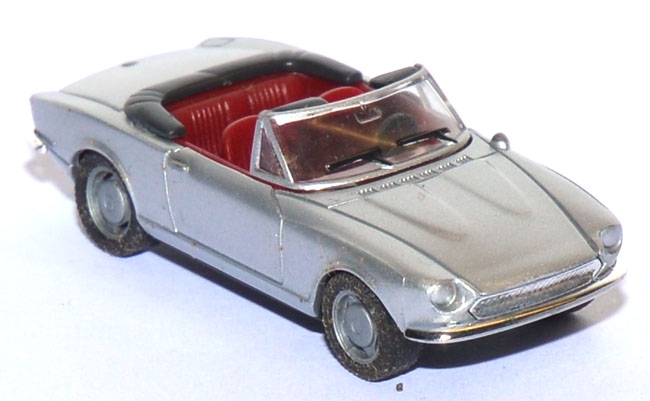 Fiat 124 Spider silber