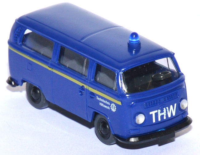 VW T2 Bus THW ultramarinblau