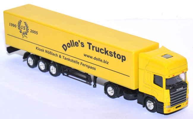 Scania Koffersattelzug Dolle´s Truckstop Österreich