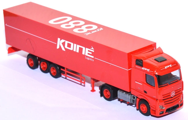 Mercedes-Benz Actros 1845 Kühlkoffersattelzug Koine