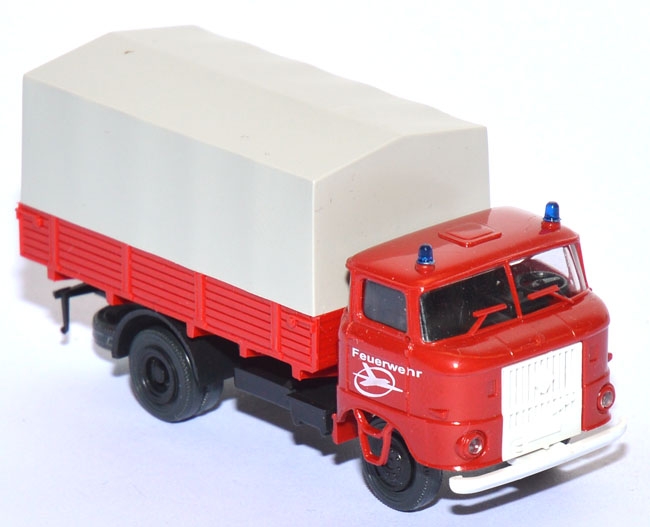 IFA W50 L LKW Pritsche Interflug Feuerwehr rot