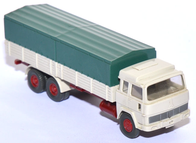 Magirus 235 TE Pritschen-​​​​​Fernlastwagen grauweiß