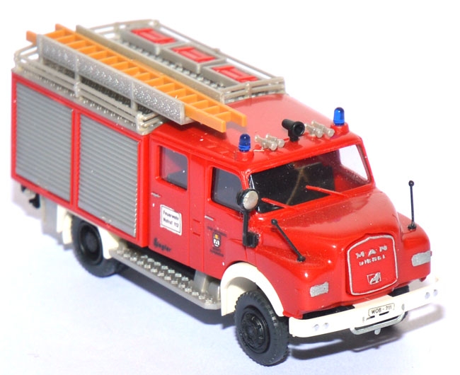 MAN 11.192 HALF TLF 16/25 Tanklöschfahrzeug Ziegler Feuerwehr