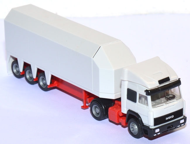 Iveco TurboStar Glastransporter neutral grauweiß