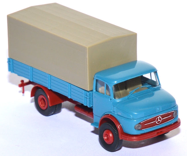 Mercedes-Benz L 322 Pritschen-LKW blau