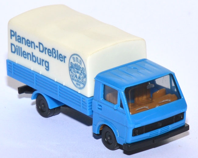 VW LT 28 Pritsche Planen-​Dreßler Dillenburg blau