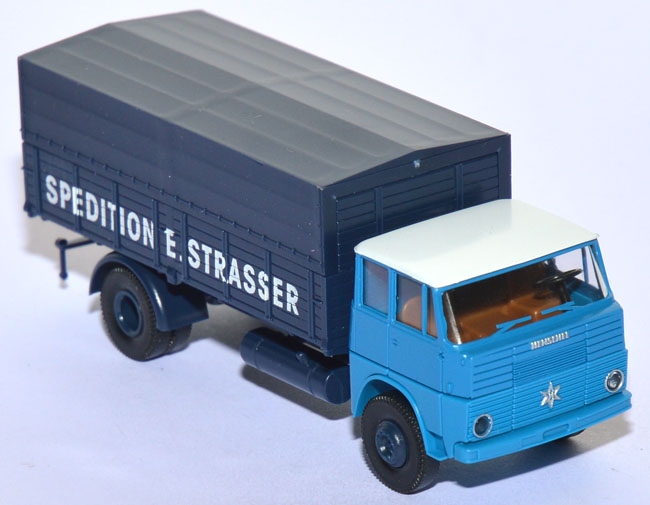 Henschel HS 16 TL Pritschen-LKW Spedition E. Strasser