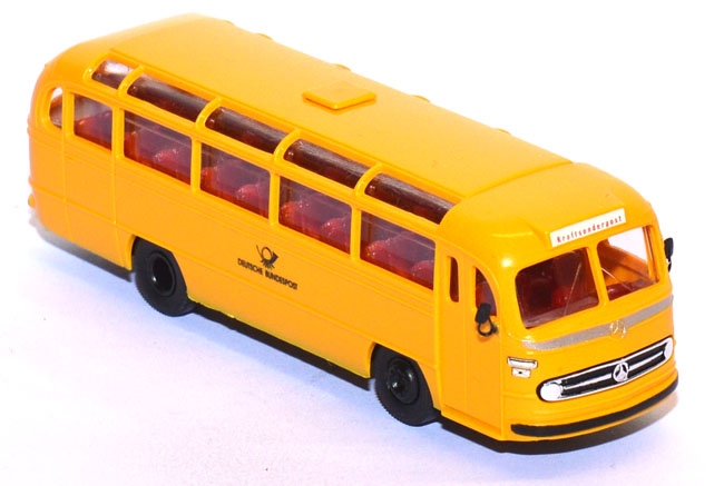 Mercedes-​Benz O 321 H Postbus DBP gelb