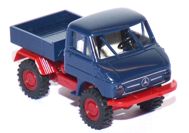 Mercedes-Benz Unimog U 411 Pritsche blau