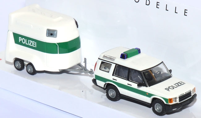 Land Rover Discovery mit Pferdeanhänger Polizei 51936